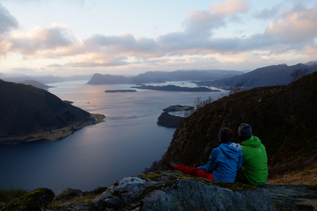 Kombinasjonen fjord og fjell