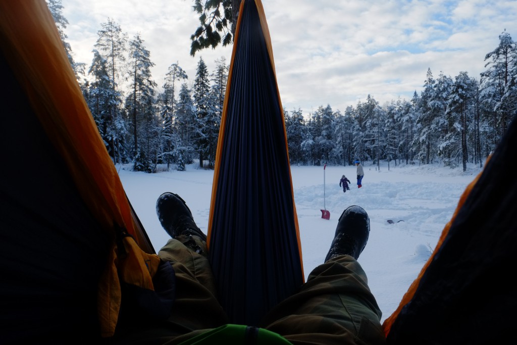 Utsikten fra hengekøya